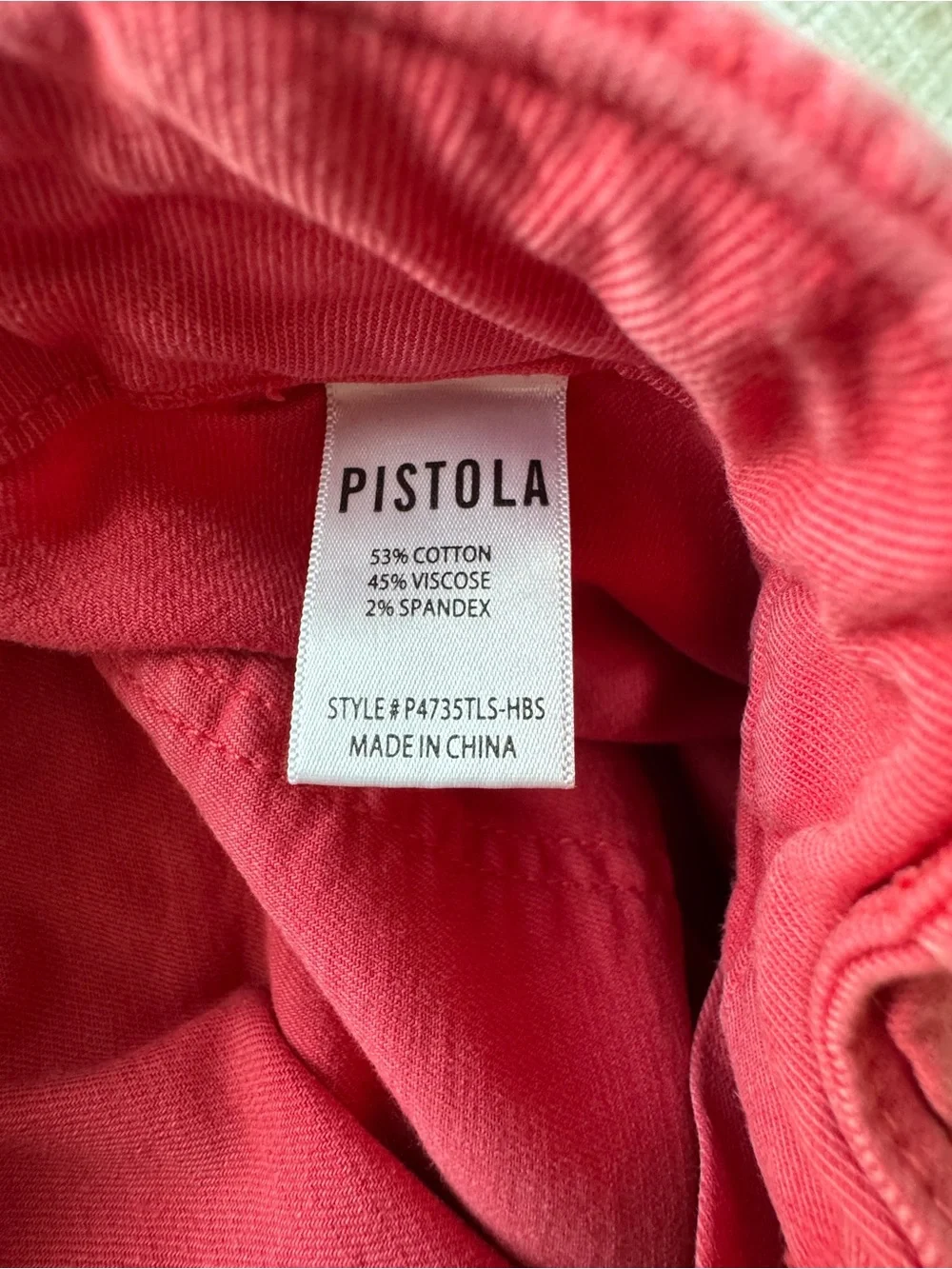 Pistola Mara Cargo Utility Shorts Hibiscus Red Pink Stretch Size 30